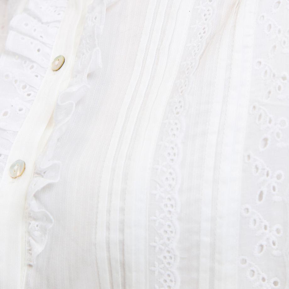 La Redoute Collections Signature Bluse im viktorianischen Stil  