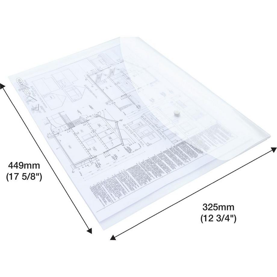 RAPESCO Pochette à documents , 5 pièces  