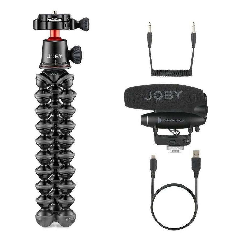 Joby  Joby JB01799-BWK treppiede Smartphone/macchina fotografica digitale 3 gamba/gambe Nero, Rosso 