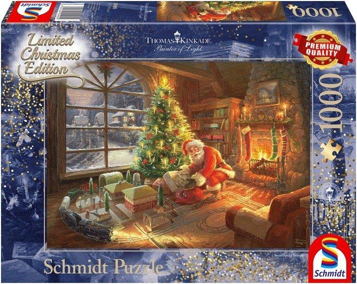 Schmidt Spiele  Schmidt Santa Claus is here, Limited Edition,1000 stukjes 