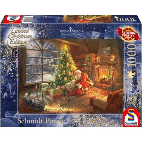 Schmidt Spiele  Schmidt Santa Claus is here, Limited Edition,1000 stukjes 