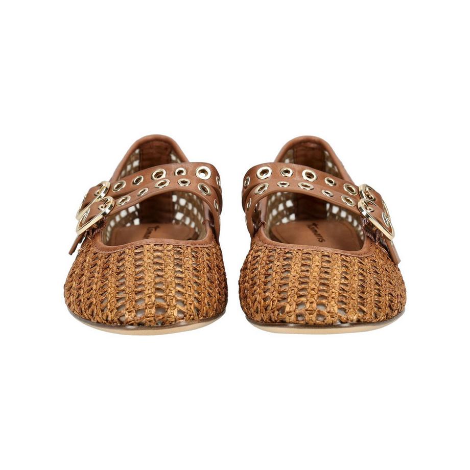 Tamaris Lorita Gewebte Schnallen Ballerinas  