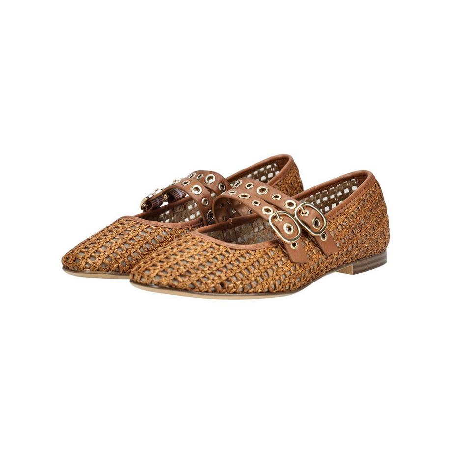 Tamaris Lorita Gewebte Schnallen Ballerinas  