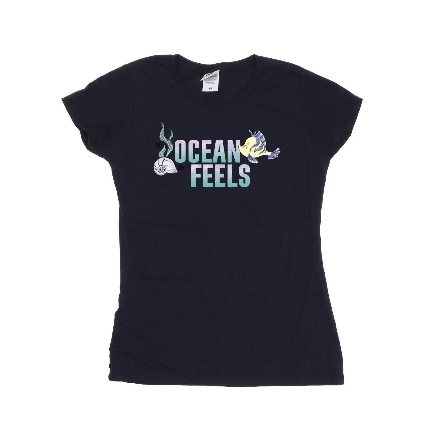 Image of The Little Mermaid Ocean Tshirt Damen Marine M