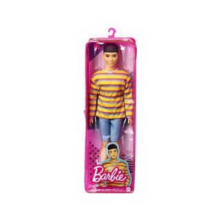 Mattel  Bambola Ken Fashionistas T-shirt a righe 