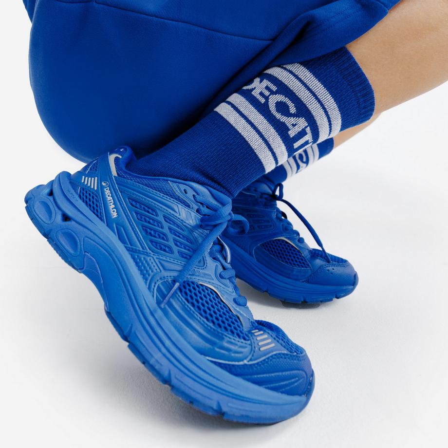 DECATHLON Wadenhohe Baumwollsocken 2er Pack  