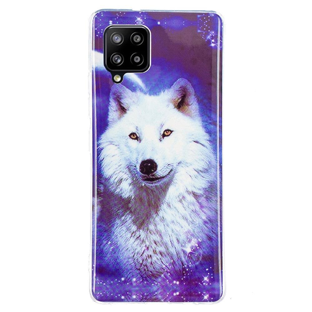 Cover-Discount  Galaxy A42 - Fluoreszierendes Silikon Case 