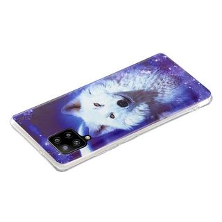 Cover-Discount  Galaxy A42 - Fluoreszierendes Silikon Case 