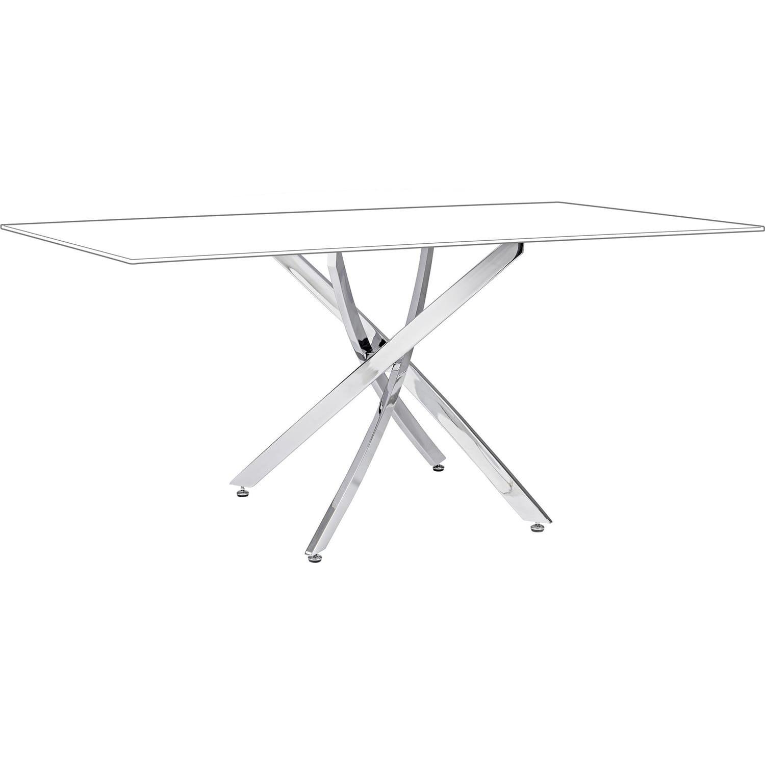 Image of Tischfuss George chrom 160x90 Tischfuss George chrom 160x90