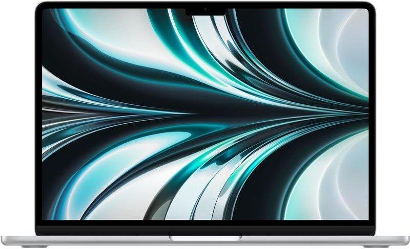 Apple  MacBook Air 2022 (13.6" WQXGA, M2, 8GB, 256GB SSD, M2-8C GPU, macOS) - silber 