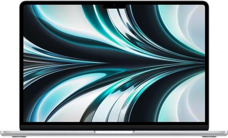 Image of MacBook Air 2022 (13.6" WQXGA, M2, 8GB, 256GB SSD, M2-8C GPU, macOS) - silber