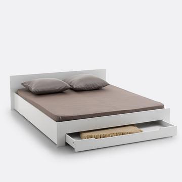 Doppelbett Crawley mit Lattenrost und Schublade