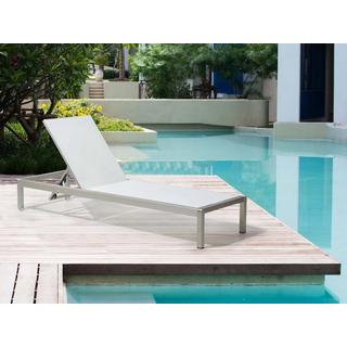 Beliani Transat en Aluminium Moderne FOSSATO  