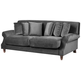 Beliani 2 Sitzer Sofa aus Samtstoff Glamourös EIKE  