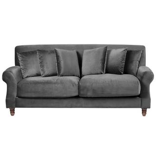 Beliani 2 Sitzer Sofa aus Samtstoff Glamourös EIKE  