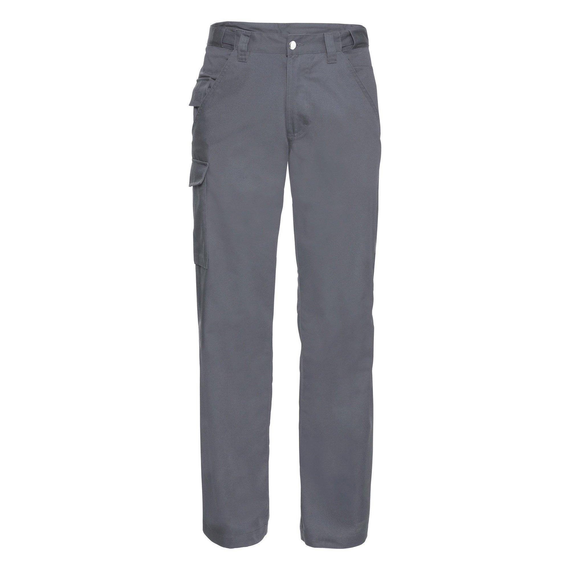 Image of Workwear Polycotton Twill Hose Männer, Standard Beinlänge Unisex Grau W48