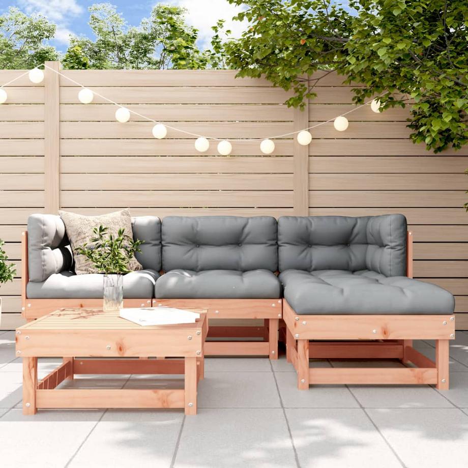 VidaXL Garten lounge set holz  
