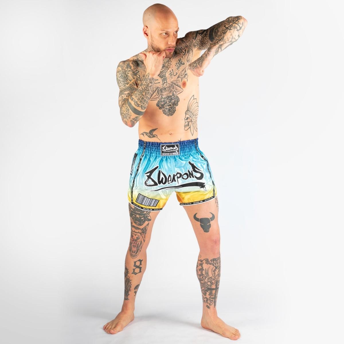 8WEAPONS  Muay Thai Shorts s - Vivo Sunrise L 