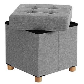 Pricenet Elegante Aufbewahrungsbank mit gesteppter Oberfläche und 300 kg Tragkraft  