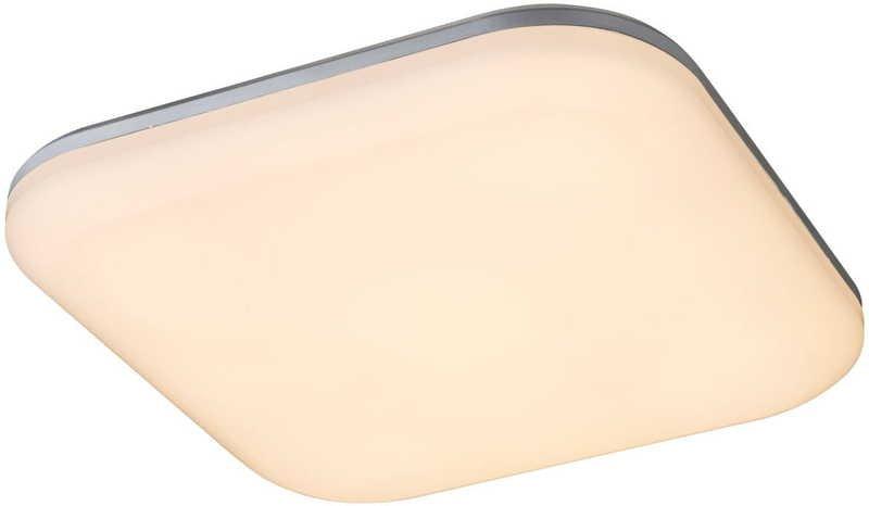 mutoni Lampe d'extérieur Dori blanc opale 33x33x6  