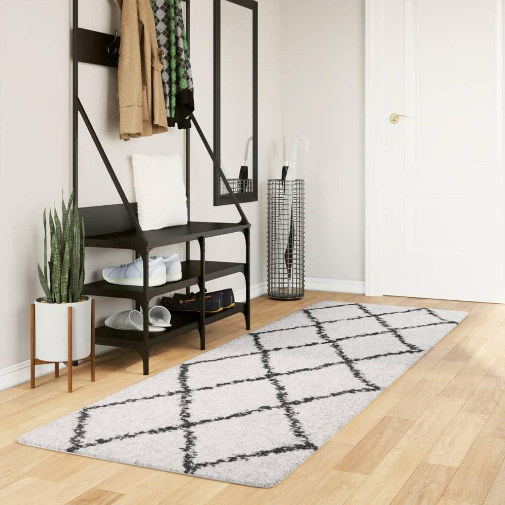 VidaXL Tapis shaggy polypropylène  