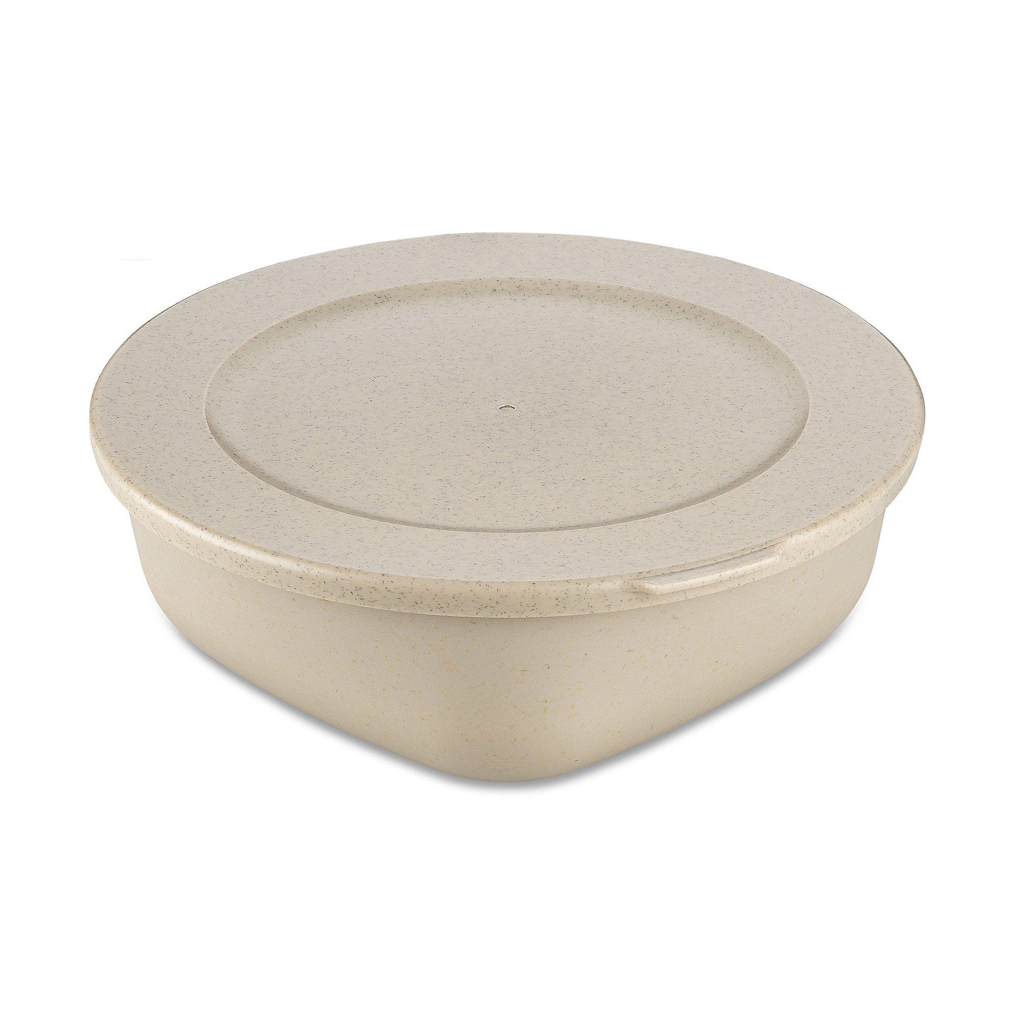 Image of Koziol Connect Rund Box 1,3 L Beige 1 Stück(e) Unisex Beige 1.3L