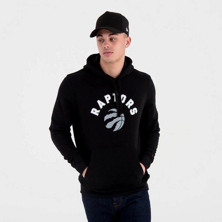 NEW ERA  felpa con cappuccio toronto raptors nba 