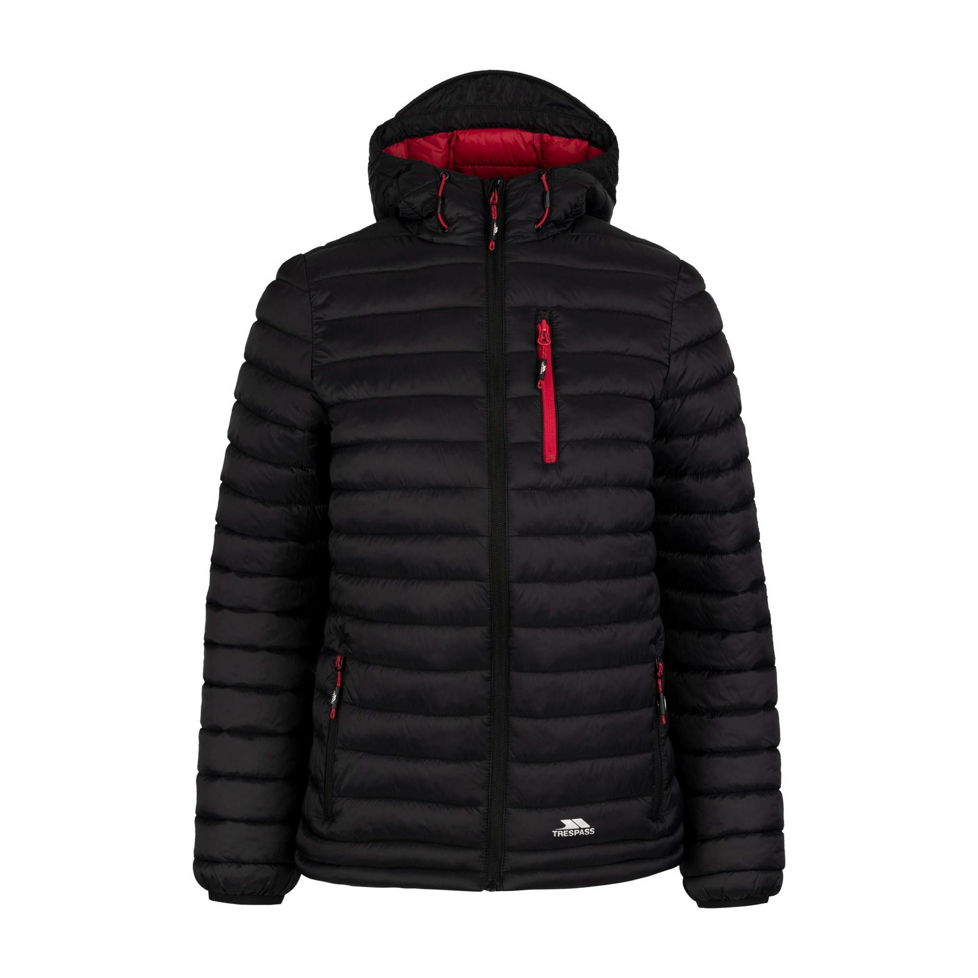 Image of Lenka Steppjacke Mit Kapuze Unisex Schwarz 44