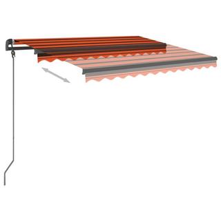 VidaXL Auvent rétractable tissu  