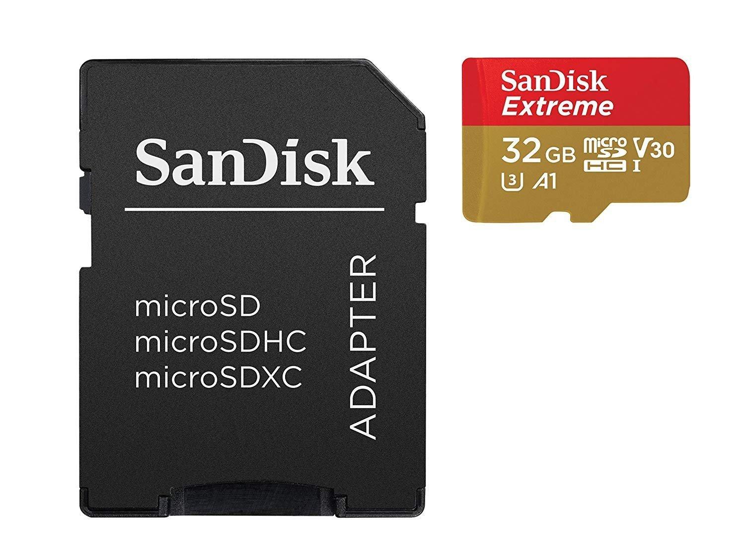 SanDisk  SanDisk Extreme Micro/SDHC 32 Go 160 Mo/s A1 Gaming 