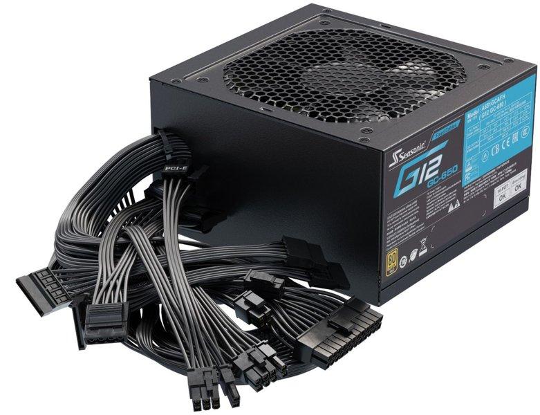 Seasonic  Seasonic G12-GC alimentatore per computer 650 W 20+4 pin ATX ATX Nero 