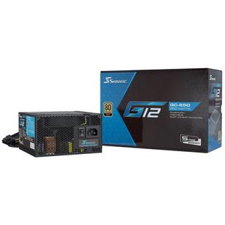 Seasonic  Seasonic G12-GC unité d'alimentation d'énergie 650 W 20+4 pin ATX ATX Noir 