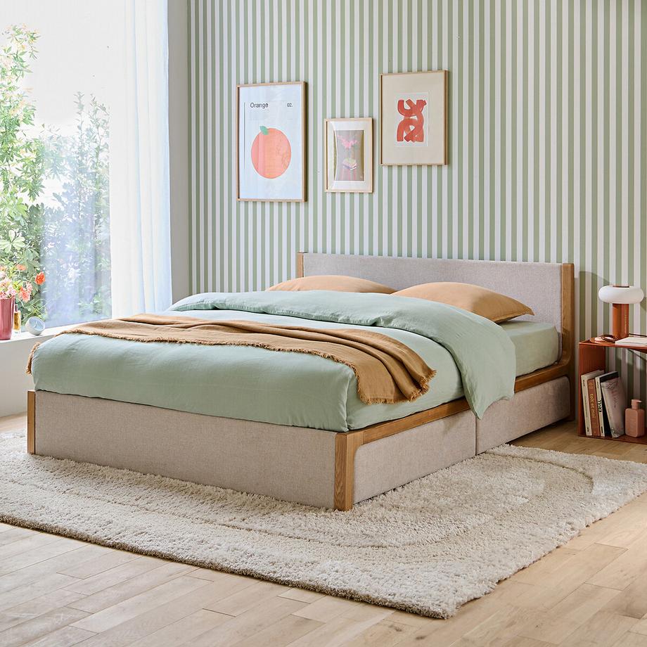 La Redoute Intérieurs Bett Elori mit Lattenrost  