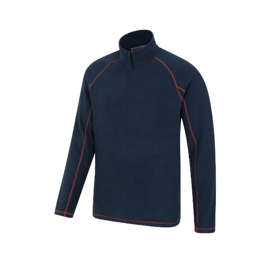 Mountain Warehouse Ashbourne II Fleece Oberteil mit halbem Reissverschluss  