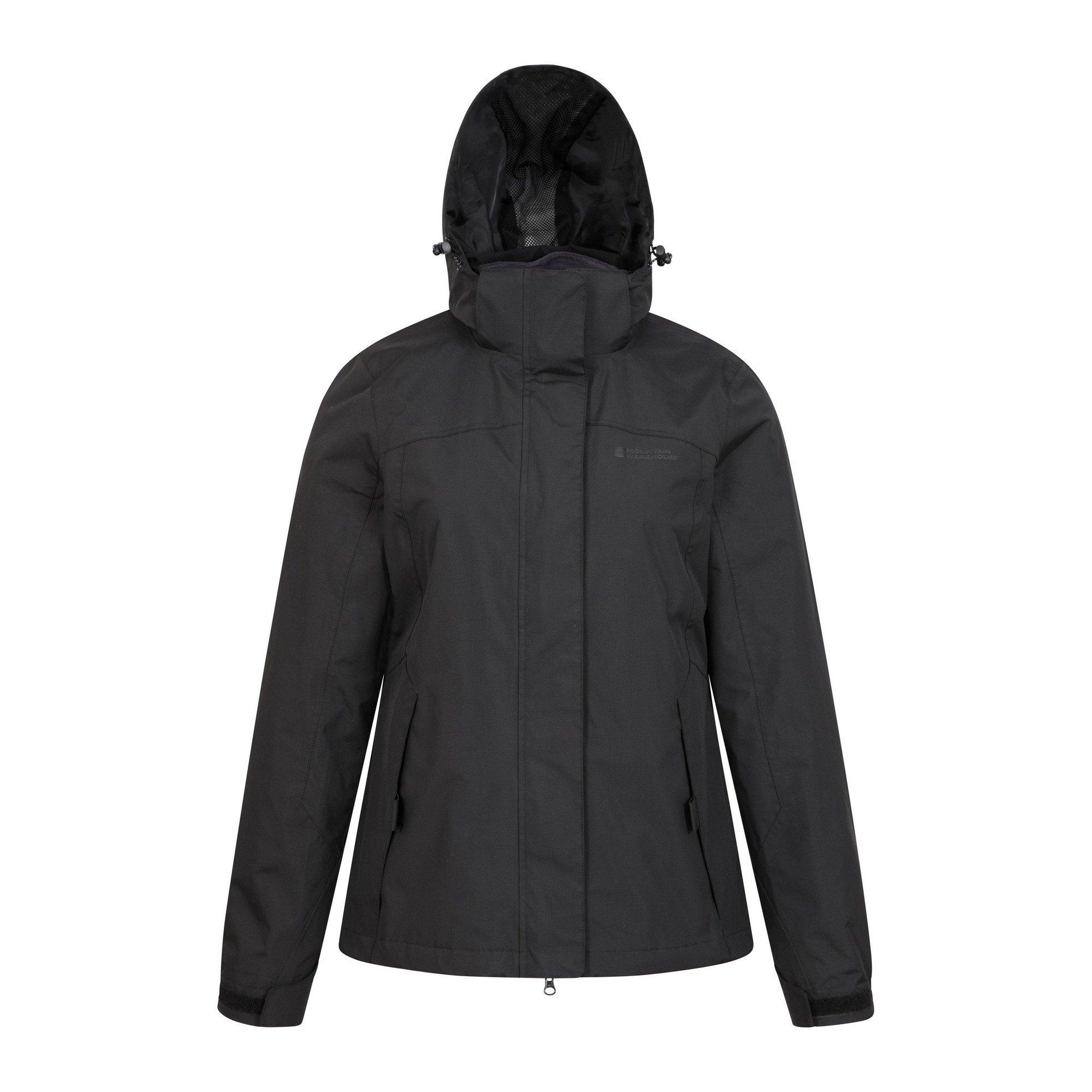 Image of Storm Jacke, Wasserfest 3 In 1 Damen Schwarz 40