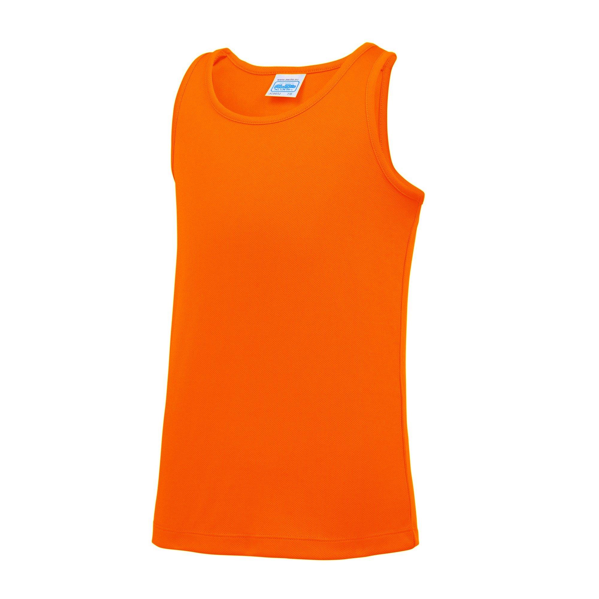Image of Just Cool Tank Top Unisex Orange 104