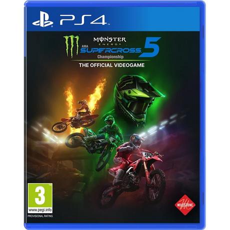 GAME  Monster Energy Supercross The Official Videogame 5 (Free Upgrade to PS5) 