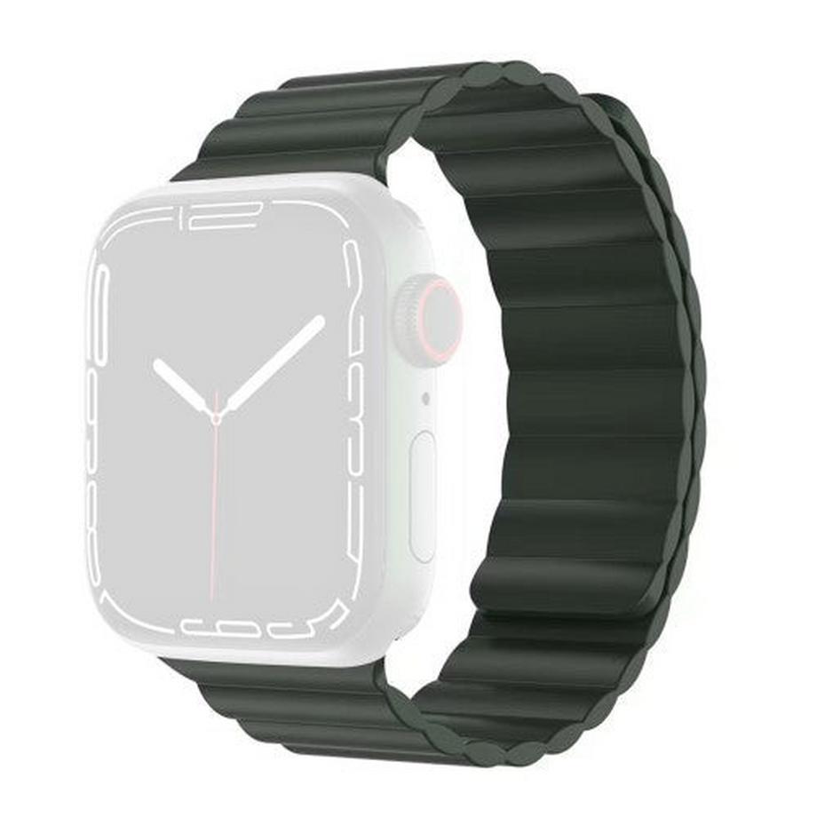 Mutural  Apple Watch 40/41/42mm - Mutural Silikonarmband Mit Magnetschlaufe 