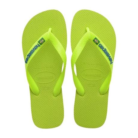 havaianas  BRASIL LOGO NEON-43-44 