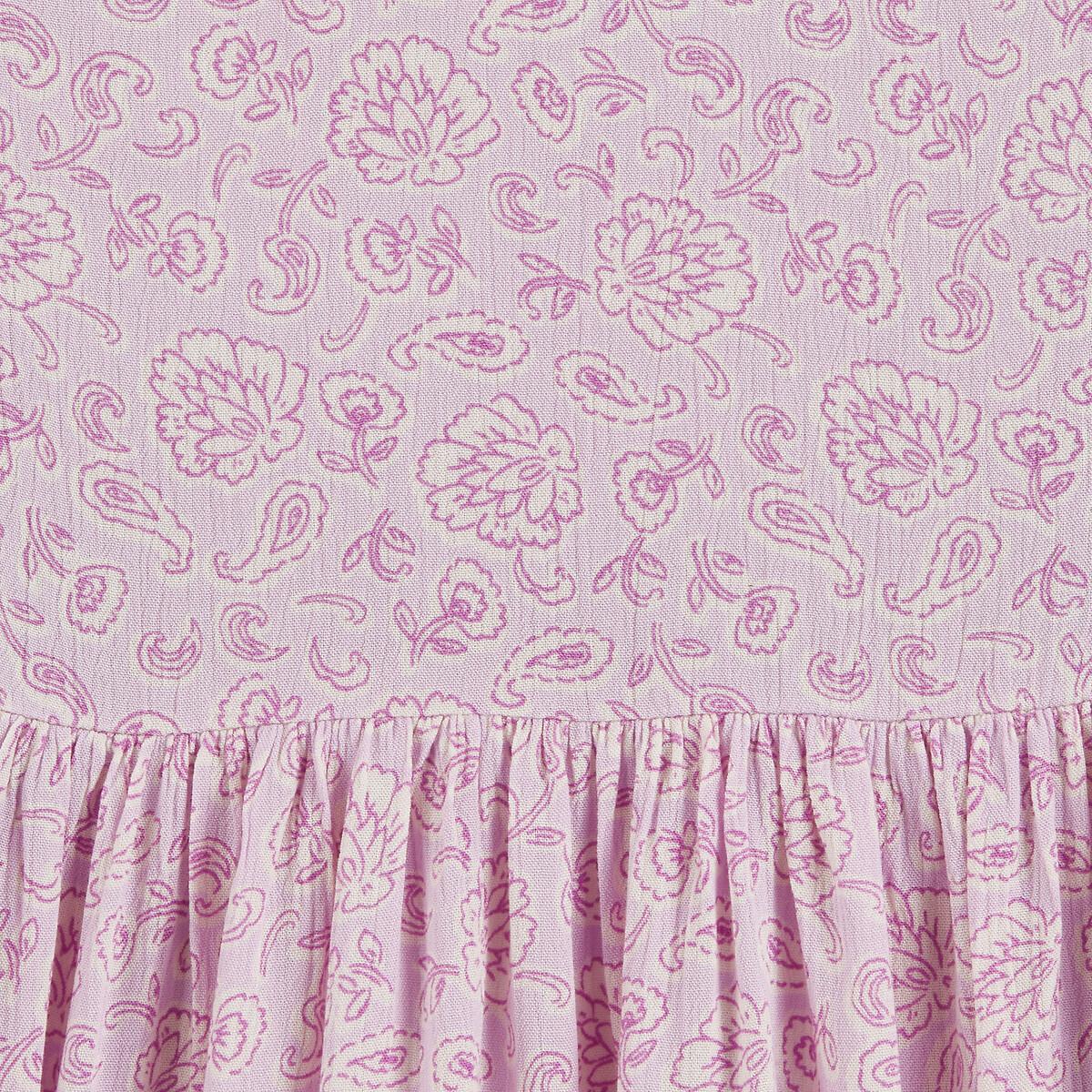 La Redoute Collections  Bedruckte Bluse mit kurzen Ärmeln und weitem Schnitt 