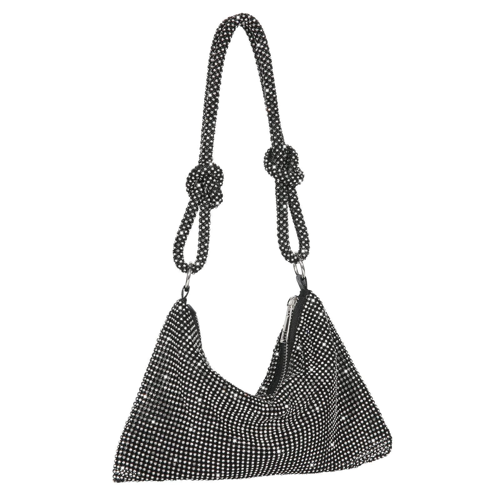 Only-bags.store Pailletten Clutch Umhängetasche  