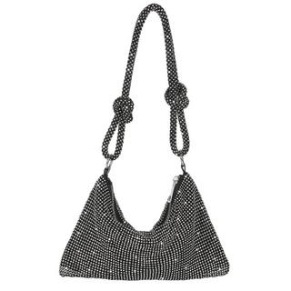 Only-bags.store Sac de soirée sac à bandoulière petit sac à main à paillettes sac à bandoulière sac à chaîne pour mariage soirée disco Sac de soirée sac à bandoulière petit sac à main à paillettes sac à bandoulière sac à chaîne pour mariage soirée disco 