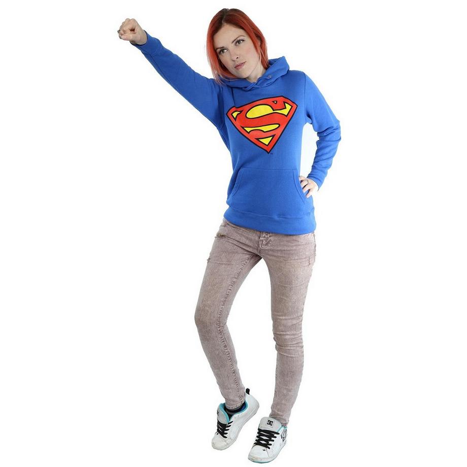 DC COMICS Superman Logo Sweat à Capuche  