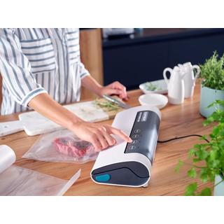 LEIFHEIT Leifheit Vacu Power 300 appareil à emballage sous vide 750 mbar Noir, Turquoise, Blanc  