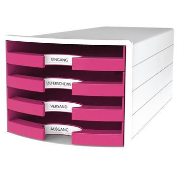 HAN Schubladenelement Impuls 1013-56 pink 4 Fächer