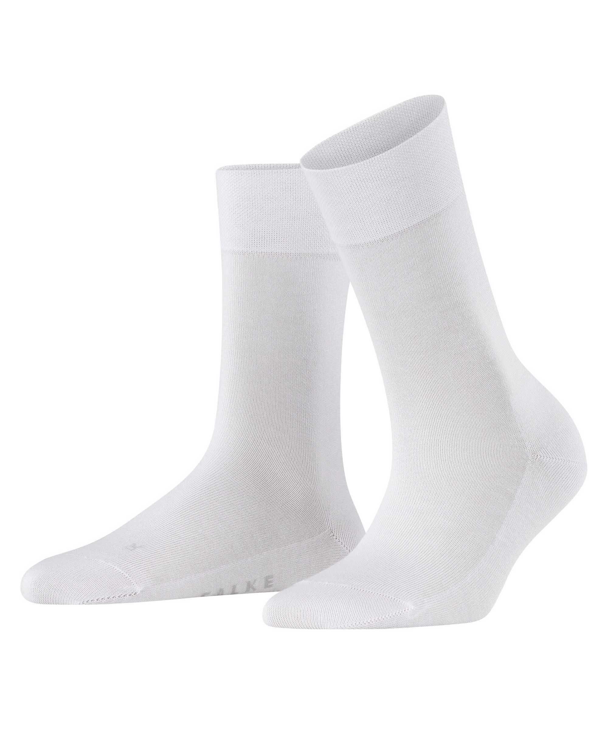 Image of Socken Bequem Sitzend Damen Weiss 35-38