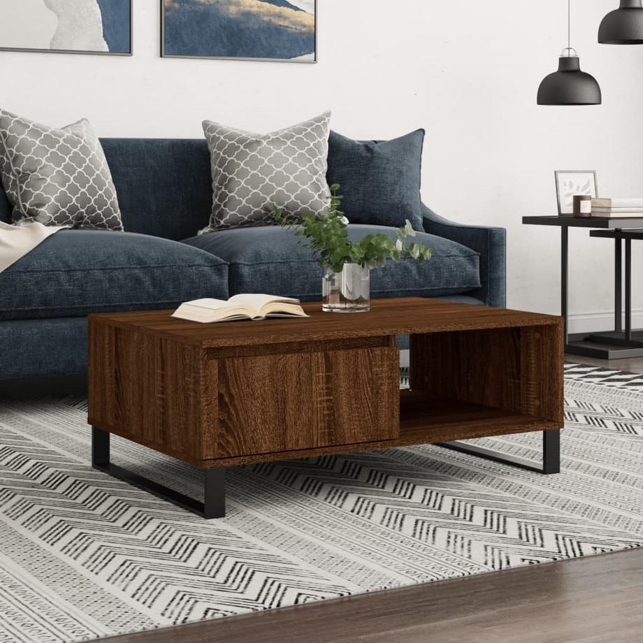VidaXL Table basse bois d'ingénierie  