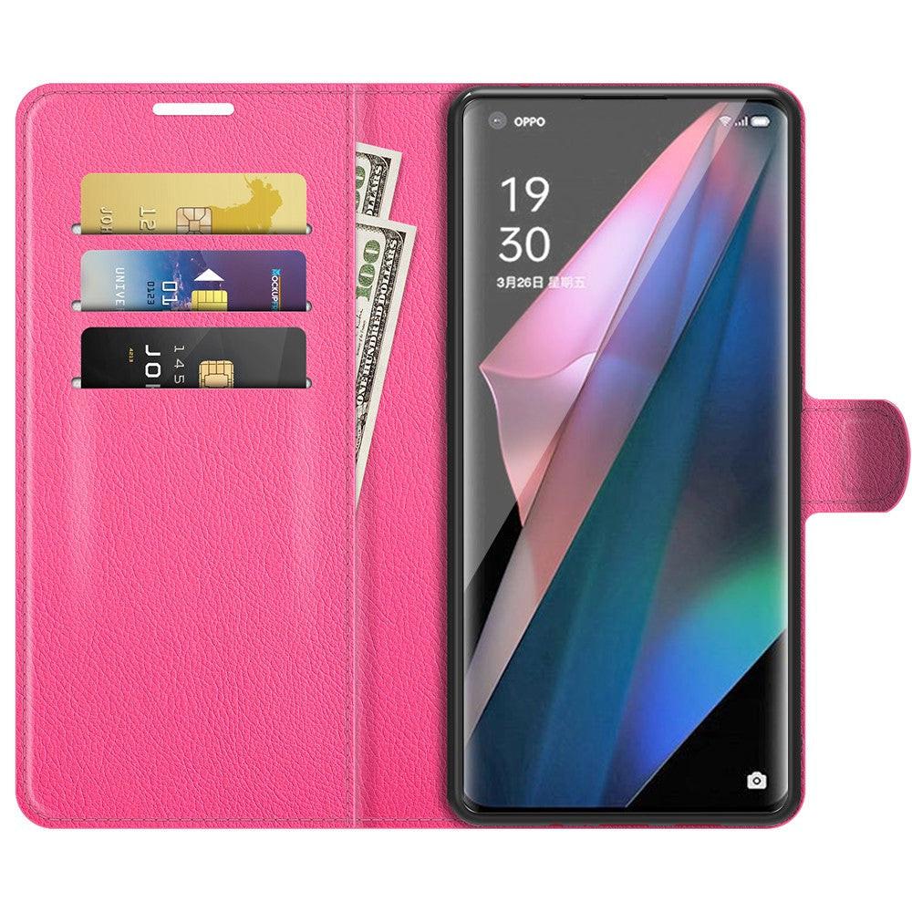 Cover-Discount  Oppo Find X3 Pro - Leder Etui Hülle 