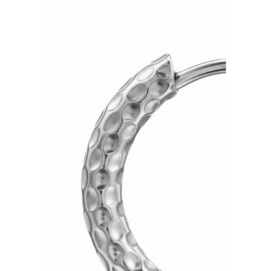 Maxte  Créoles Huggie en    à Motif Peau de Serpent 