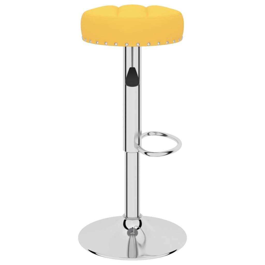 VidaXL Tabouret de bar tissu  